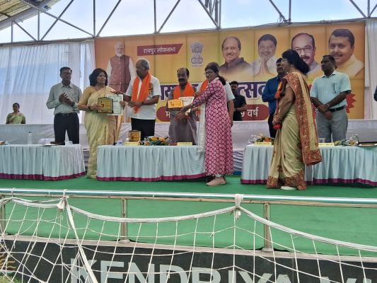 नया भारत उत्सव में प्रांजल बक्षी और रीना बाबर ने दी मनमोहक प्रस्तुति