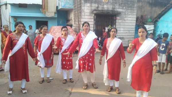  महाराष्ट्र मंडळ का नुक्कड़ नाटक, तंबाखू, बीड़ी ये पान मसाला.... तूने खुद से ही खुद का गला दबा डाला