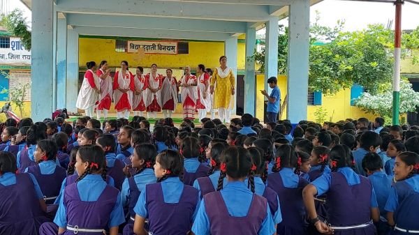 नशामुक्ति को लेकर मंडल की वल्लभ नगर महिला केंद्र ने किया नुक्कड़ नाटक