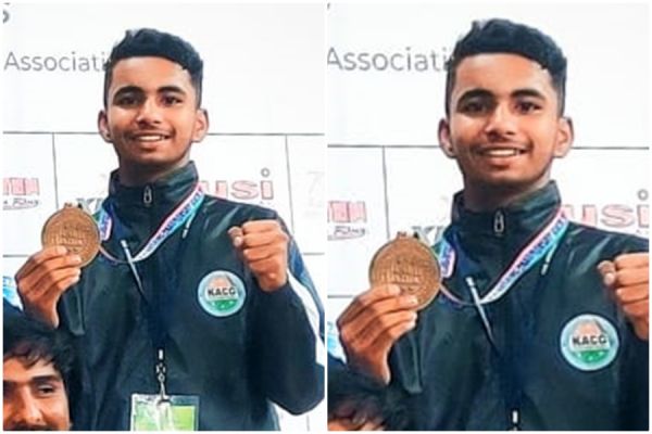 संत ज्ञानेश्वर स्कूल के  योगेश ने राष्ट्रीय किक बॉक्सिंग में जीता गोल्ड मेडल.... रांची में हुआ पांच दिवसीय आयोजन