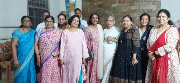 शंकर नगर बालवाचनालय में हुआ फैमिली गेट टू गेदर.. एकत्र हुए 22 परिवार