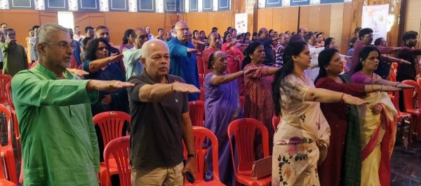  महाराष्ट्र मंडल ने लगाया शत- प्रतिशत मतदान के लिए जोर