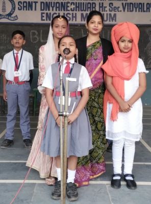  संत ज्ञानेश्वर स्कूल में मनाई गई गुरु नानक जयंती....बच्चों का उत्साह देखकर प्रभावित हुए शिक्षक