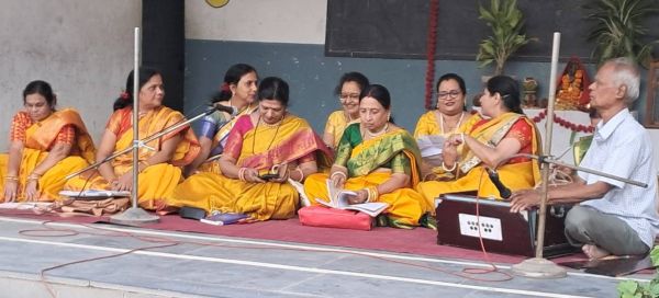  महाराष्ट्र मंडळ की अमलीडीह और सिविल लाइन केंद्र ने मनाया बसंत उत्सव