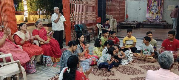 महाराष्ट्र मंडल की महिला केंद्रों द्वारा राम रक्षा स्त्रोत, हनुमान चालीसा का सामूहिक पाठ