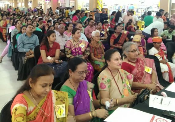  महाराष्ट्र मंडल के गुड़ी पाड़वा महोत्सव में रैना बनीं डायमंड रिंग विजेता