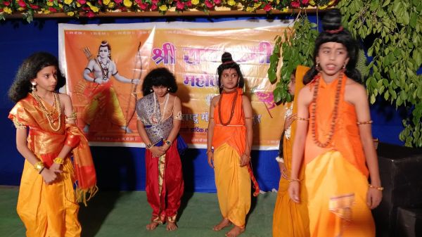  रामनवमीं पर महाराष्&zwj;ट्र मंडल में &lsquo;भरत मिलाप&rsquo; की शानदार प्रस्&zwj;तुति 