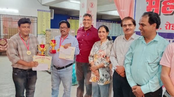 कैरम स्पर्धाः मेंस डबल में गनबीर- प्रमोद की जोड़ी ने खिताब किया अपने नाम