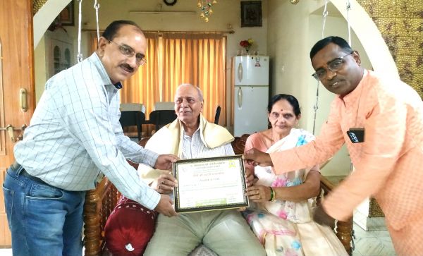  डा. रामचंद्र हेलोडे को माधवराव सप्रे सम्मान