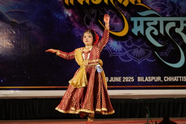  छह साल की श्रिया ने बिलासपुर में लहराया जीत का परचम