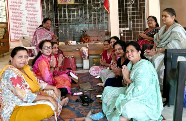  महाराष्ट्र मंडल के महिला केंद्रों में हुआ रामरक्षा स्तोत्र, हनुमान चालीसा पाठ