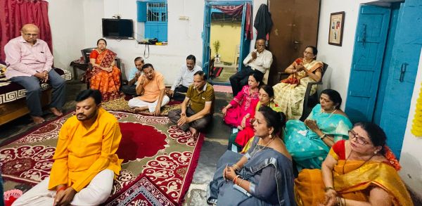 महिला केंद्रों में उत्साह के साथ हुआ रामरक्षा स्तोत्र और हनुमान चालीसा पाठ