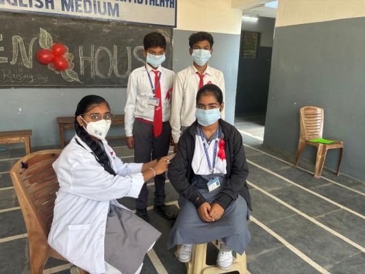बच्चों ने &ldquo;सच का उजाला&rdquo; के माध्यम से दिया एड्स जागरूकता संदेश