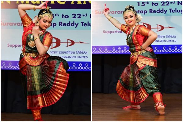  भरतनाट्यम स्पर्धा के सब जूनियर कैटेगरी में रायपुर की स्वानंदी द्वितीय