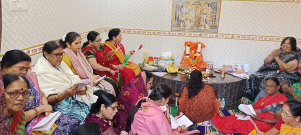 महाराष्ट्र मंडल के महिला केंद्रों में हुआ हनुमान चालीसा पाठ