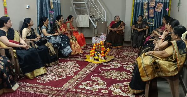 अवंती विहार महिला केंद्र के हल्दी-कुंकू में दिखा मराठी, गुजराती, पंजाबी और तमिल कल्चर