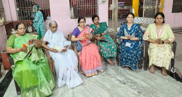 मंडल के महिला केंद्रों में हुआ रामरक्षा स्तोत्र और हनुमान चालीसा पाठ