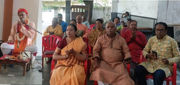 हनुमान जयंती पर राममंदिर में हुआ नारदीय कीर्तन