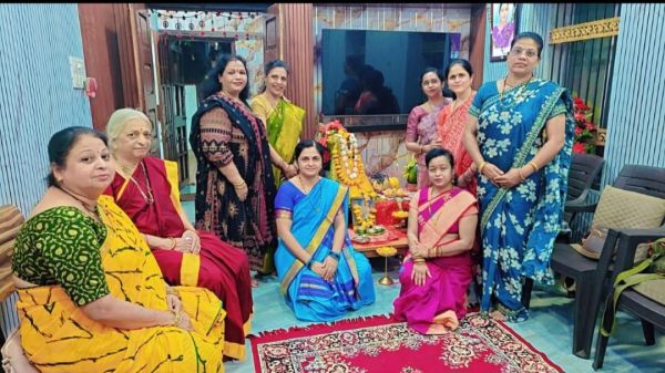 रोहिणीपुरम, चौबे कालोनी सहित अन्य महिला केंद्रों में हुआ हनुमान चालीसा पाठ
