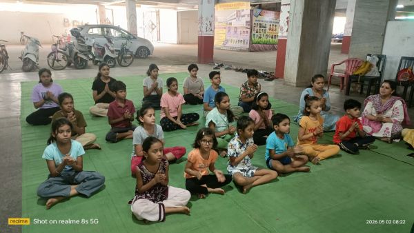  महाराष्&zwj;ट्र मंडल में आज बाल संस्&zwj;कार शिविर ऑफलाइन मोड पर