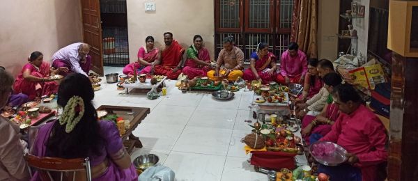 फ्रेंडशिप डे पर मास्क ग्रुप के दोस्तों ने किया रुद्राभिषेक