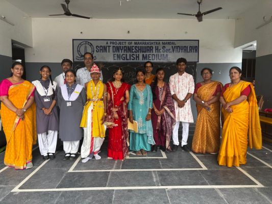 संत ज्ञानेश्वर विद्यालय में ईद मिलादुन्नबी एवं रक्षाबंधन का भावपूर्ण आयोजन