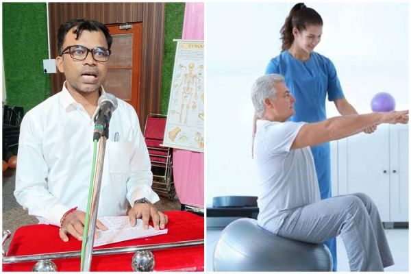 फिजियोथेरेपी में धैर्य और निमयित अभ्यास देता है राहः डा. डीके नेताम