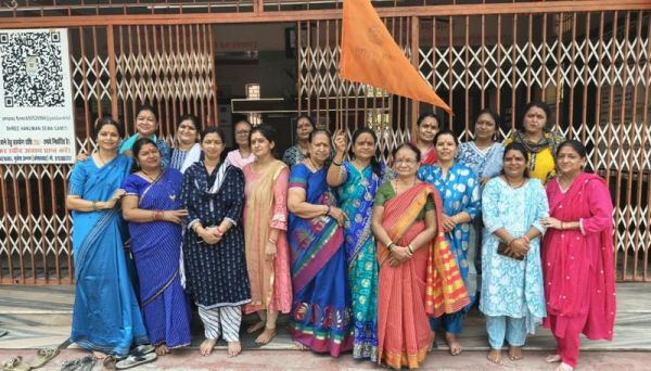देवेंद्र नगर और बूढ़ापारा केंद्र की महिलाओं ने निकाली दुर्गा दौड़