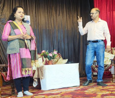 उज्&zwj;जैन के दो अंकी मराठी नाटक &lsquo;केस नंबर 99&rsquo; ने दो घंटे तक बांधे रखा दर्शकों को