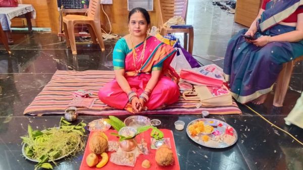 देखें तस्वीरें.....  महाराष्ट्र मंडळ में हुएसामूहिक मंगळागौरी व्रत उद्यापन की