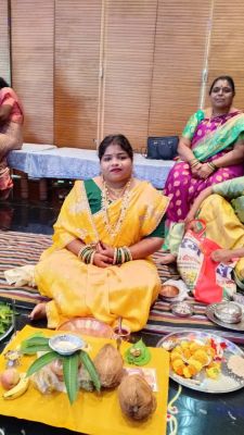 देखें तस्वीरें.....  महाराष्ट्र मंडळ में हुएसामूहिक मंगळागौरी व्रत उद्यापन की