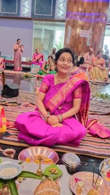 देखें तस्वीरें.....  महाराष्ट्र मंडळ में हुएसामूहिक मंगळागौरी व्रत उद्यापन की