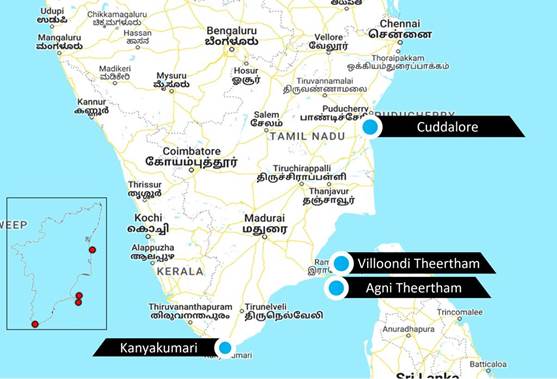 कर्नाटक और तमिलनाडु में पर्यटन अर्थव्यवस्था को बढ़ावा दे रहा है सागरमाला