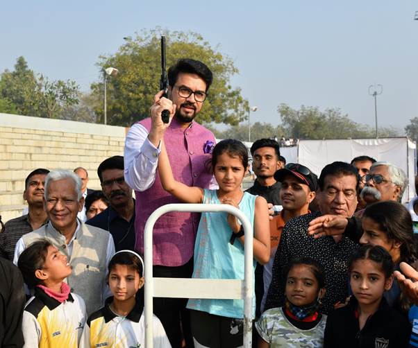 &lsquo;खेलो इंडिया दस का दम&rsquo;: एक ,साथ 50 से अधिक शहरों में इस प्रतियोगिता का हुआ शुभारंभ