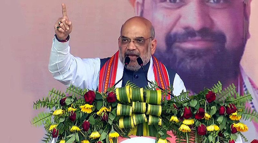 गृहमंत्री शाह ने सीएम पर किया तीखा प्रहार... कहा बुरी नीयत से बनी है सरकार... दंगाईयों को उल्टा लटकाकर सीधा करेगी भाजपा