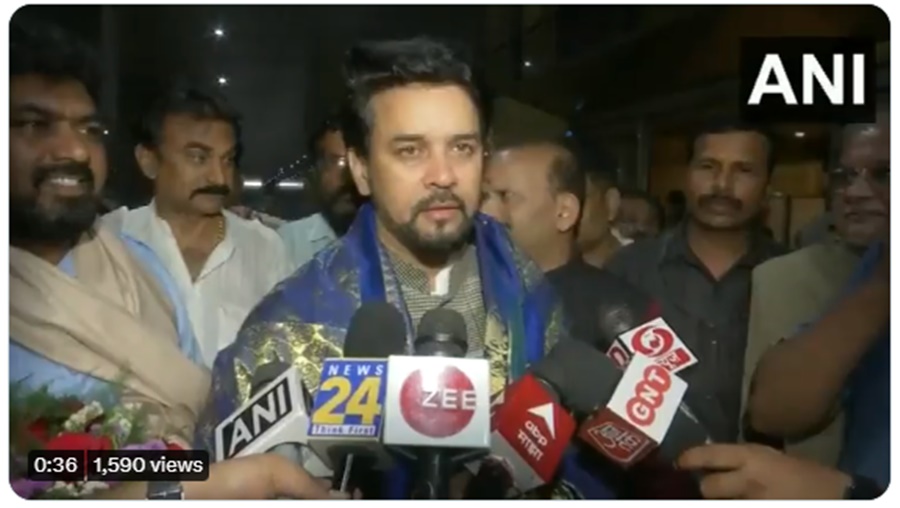 अतीक&mdash;अशरफ की मौत के बाद... केंद्रीय मंत्री अनुराग का बड़ा बयान... विपक्ष पर जमकर किया हमला