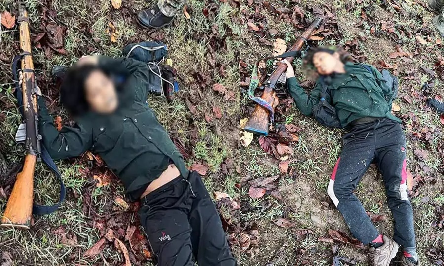 आधी रात पुलिस और नक्सलियों की मुठभेड़... 14—14 लाख की दो महिला नक्सली ढेर... सीएम ने दी शाबासी