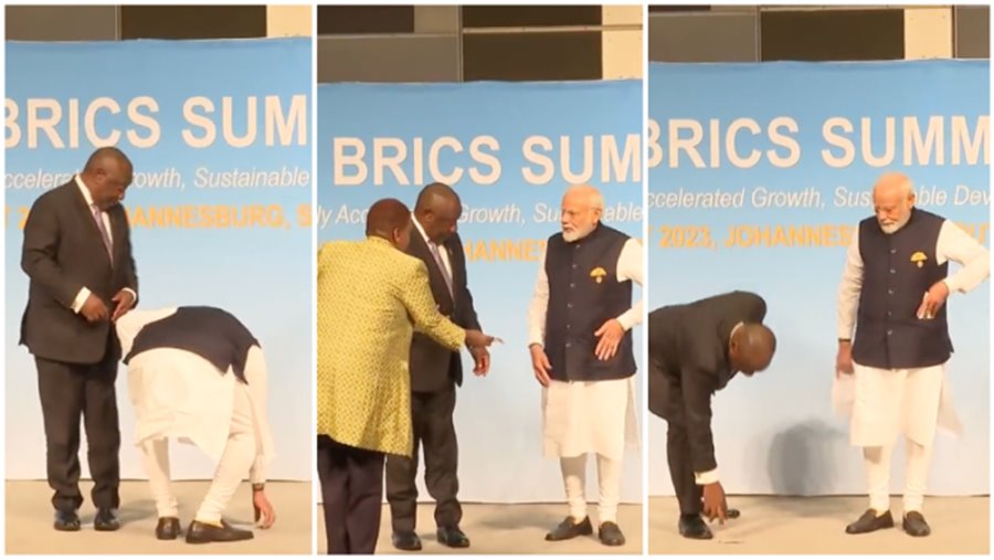 जमीन पर रखा हुआ था तिरंगा... पीएम मोदी ने उठाया और अपने जेब में रखा... फिर देखिए क्या हुआ