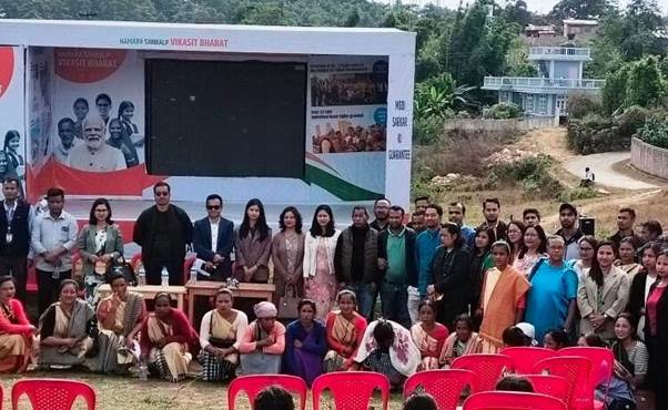 विकसित भारत संकल्प यात्रा को मिल रहा जनसमर्थन.... प्रधानमंत्री उज्ज्वला योजना के लिए 21 हजार लोगों ने कराया पंजीकरण