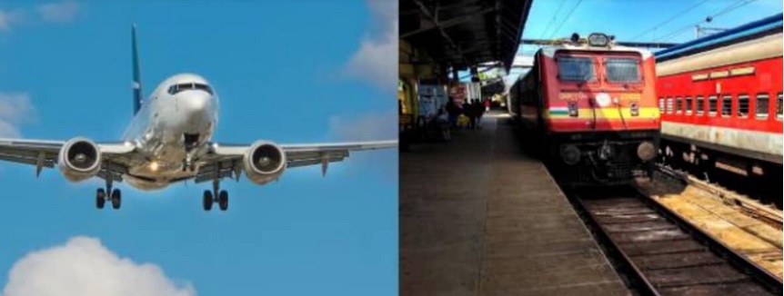 नोएडा एयरपोर्ट तक ट्रेन चलने की तैयारी, भारत सरकार और रेल मंत्रालय ने परियोजना को मंजूरी दी