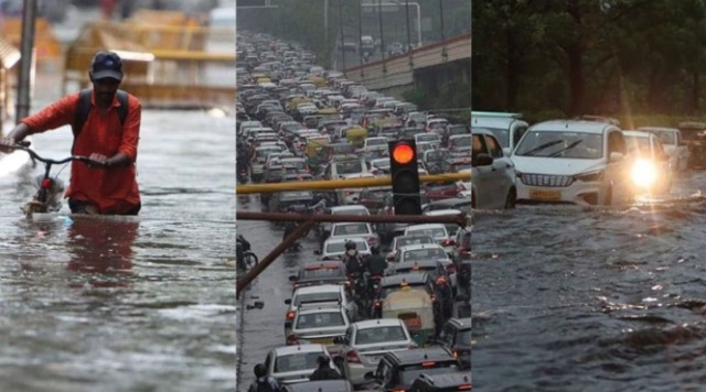 दिल्ली में बारिश ने सर्द लहजे के साथ दस्तक दी : तोड़ा 88 साल का रिकॉर्ड, सड़कें जलमग्न, कई जगहों पर टूटे पेड़ और डूबीं गाड़ियां