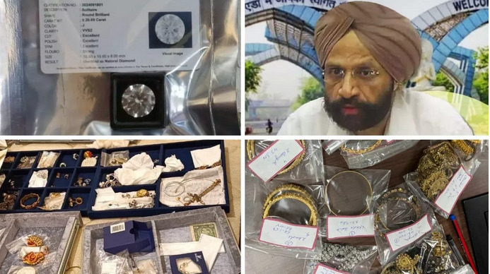 यूपी कैडर के आईएएस के ठिकानों में पहुंची ईडी... 42 करोड़ के हीरे-जेवरात और भारी मात्रा में कैश बरामद