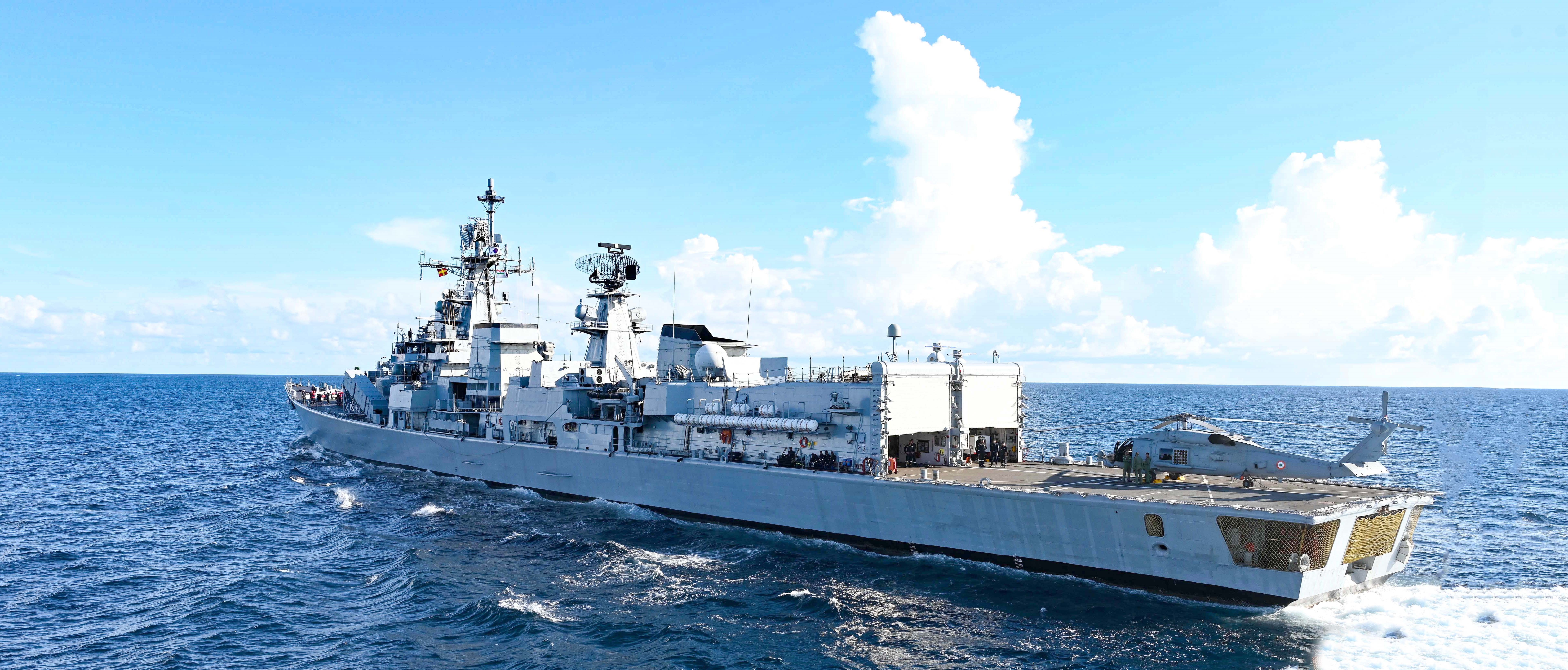 मालाबार अभ्यास 2024 का समुद्री चरण