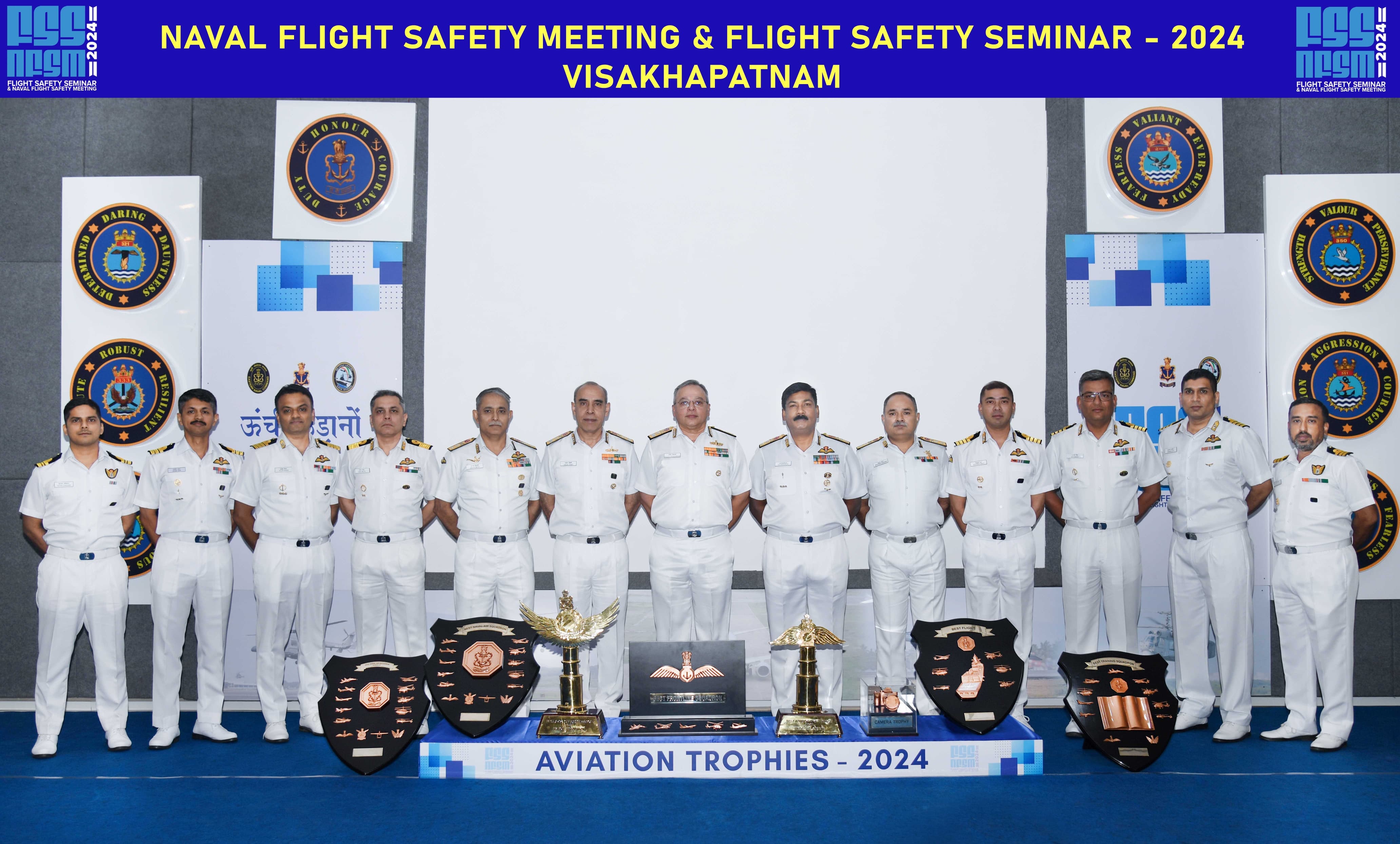 वार्षिक नौसेना उड़ान सुरक्षा बैठक और उड़ान सुरक्षा संगोष्ठी : 2024 का आयोजन किया गया 
