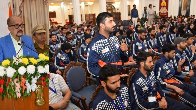 जम्मू कश्मीर में अमन एवं शांति के लिए कार्य करें युवा : राज्यपाल रमेन डेका