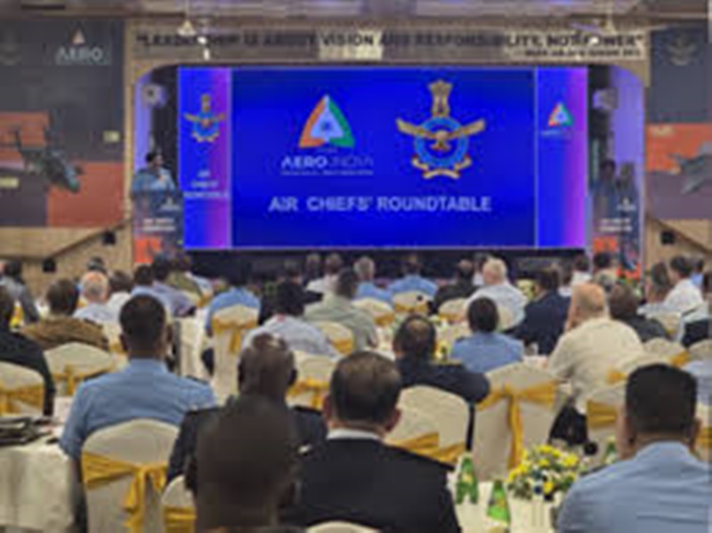 एयरो इंडिया 2025 में &lsquo;एयर चीफ्स राउंडटेबल&rsquo; का भारत ने किया आयोजन