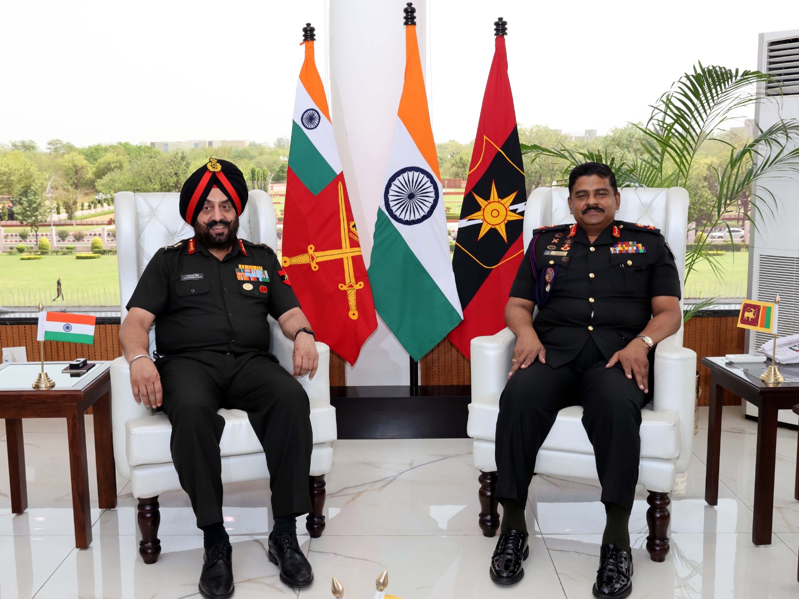 श्रीलंका सेना के कमांडर ने दक्षिण पश्चिमी कमान, जयपुर का दौरा किया: द्विपक्षीय रक्षा संबंधों को मजबूती मिली