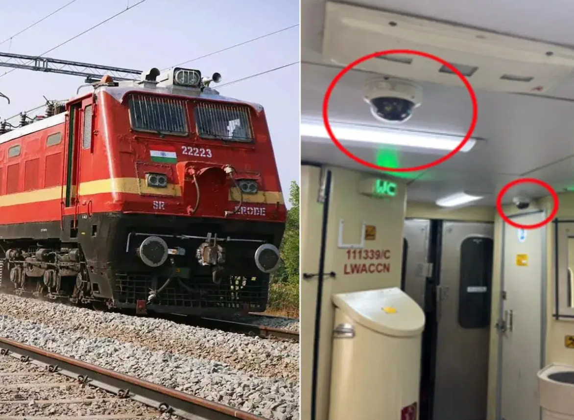 यात्रियों की सुरक्षा के लिए रेलवे का बड़ा फैसला : ट्रेनों में लगेंगे CCTV कैमरे, 74000 कोच, 15000 लोकोमोटिव होंगे रिनोवेट