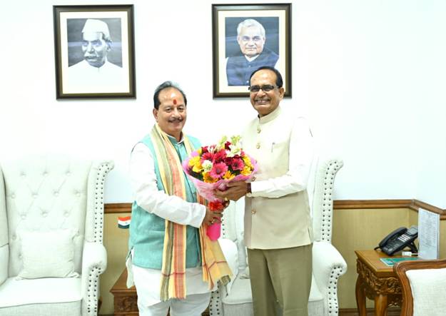 शिवराज सिंह चौहान से बिहार के उप मुख्यमंत्री व उत्तर प्रदेश के कृषि मंत्री ने दिल्ली में मुलाकात की