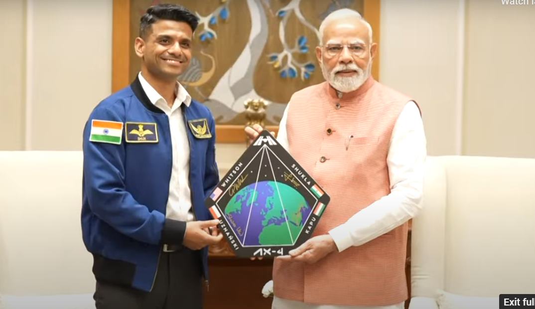 अंतरिक्ष यात्री शुक्ला की यात्रा अंतरिक्ष के क्षेत्र में भारत की महत्वाकांक्षाओं की दिशा में केवल पहला कदम है: प्रधानमंत्री